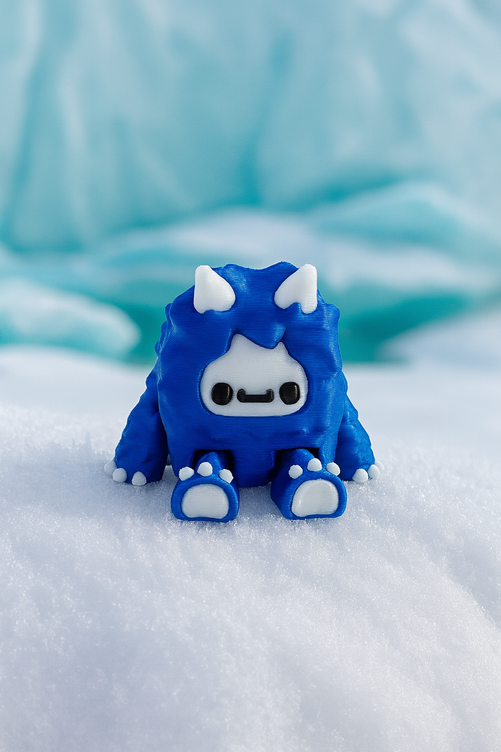 Yeti Fidget Keychain