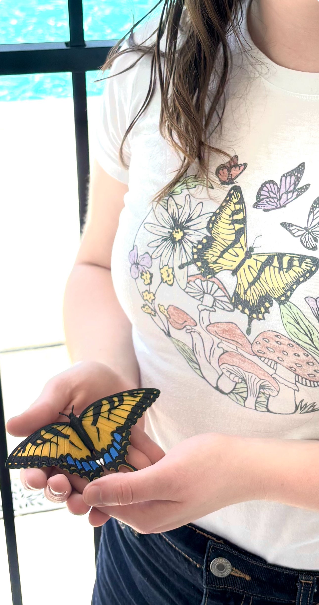 3D Butterfly Magnet