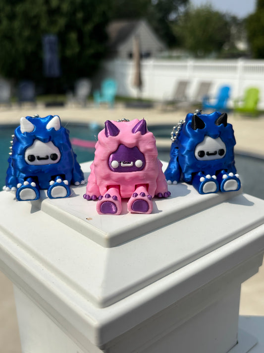 Yeti Fidget Keychain